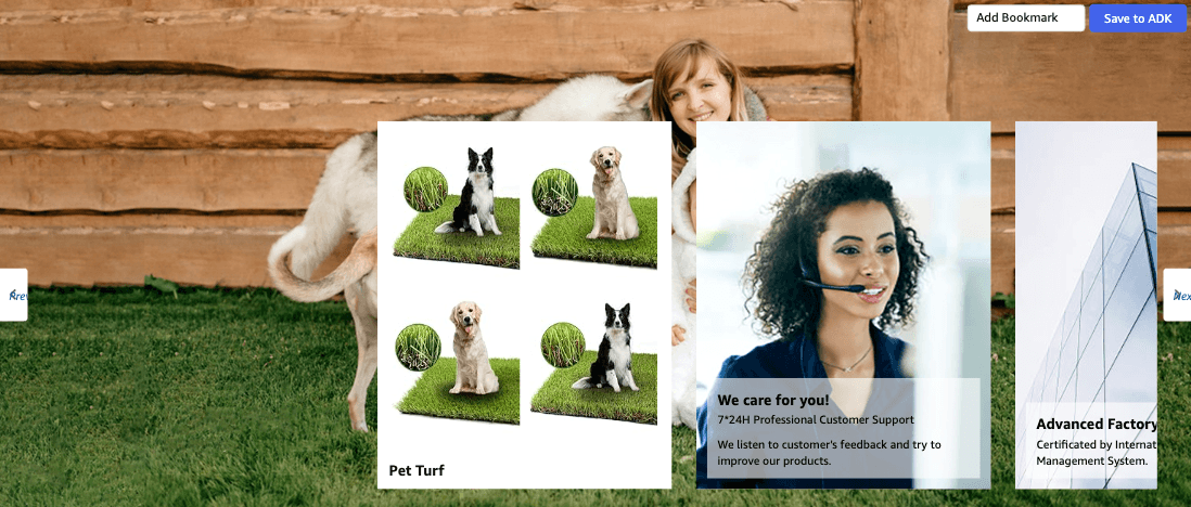 Brand Stories for Amazon.com: LGR SHINE Artificial Grass Turf for Dogs 6 ft x 8 ft