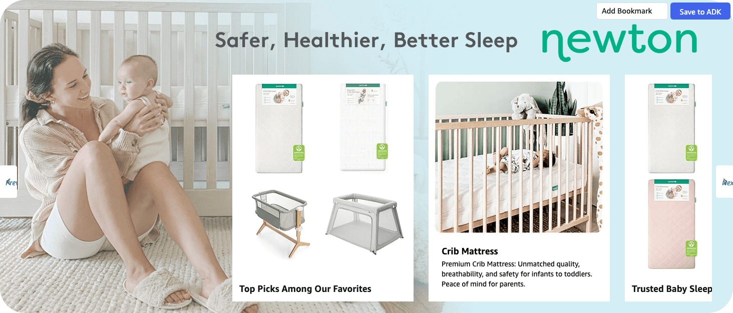Amazon.com : Newton Baby Crib Mattress and Toddler Bed: Brand Stories