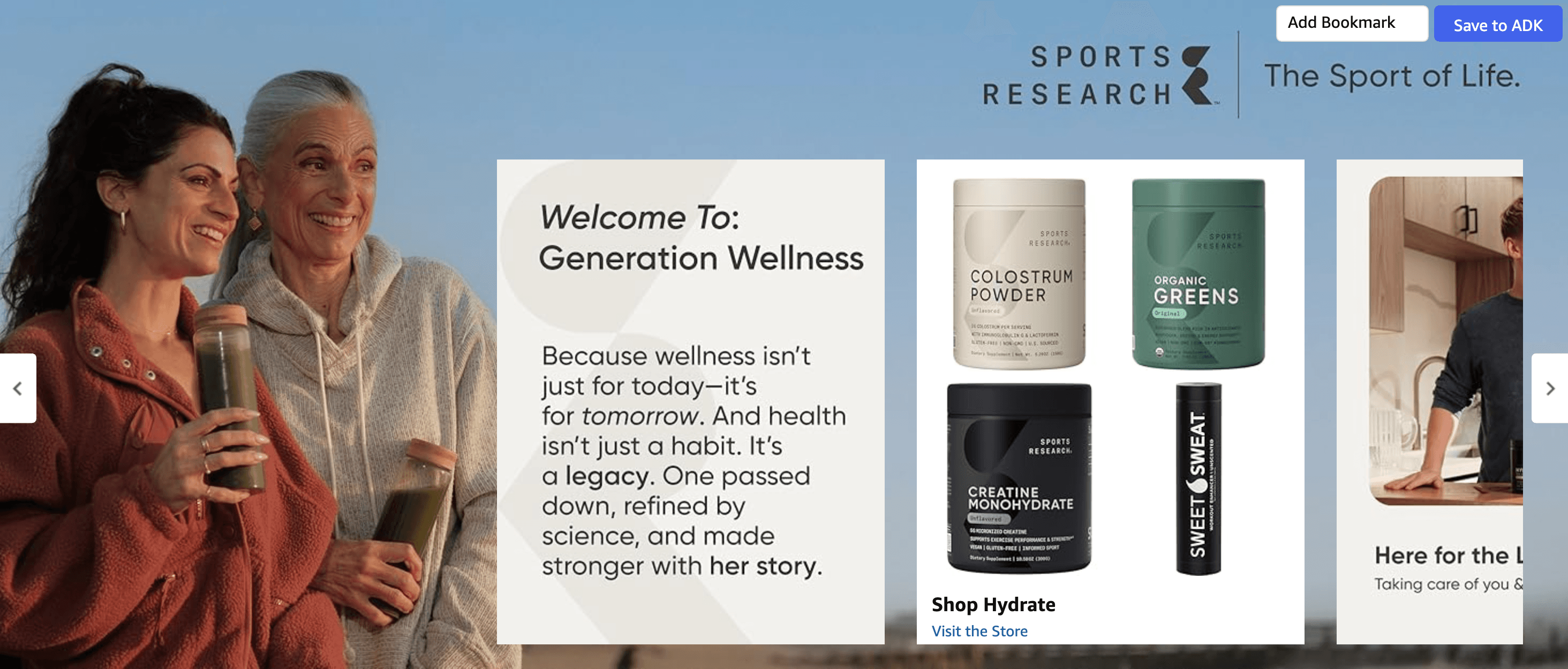 Amazon.com: Sports Research CLA: Brand Stories