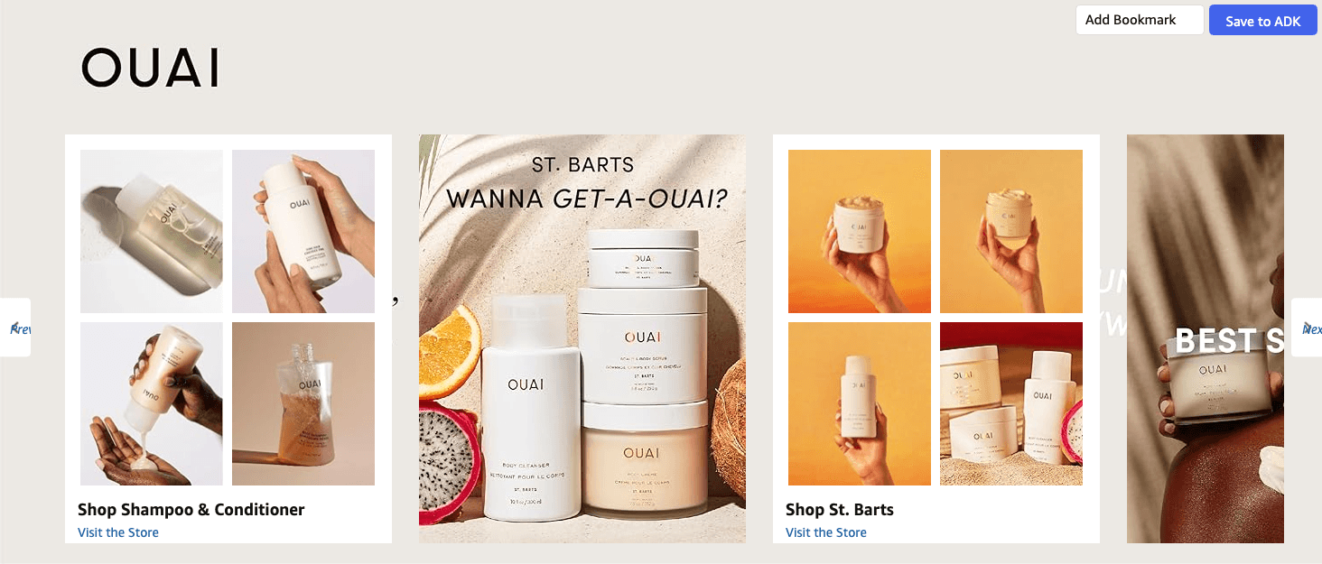 Brand Stories for Amazon.com: OUAI Curl Cream