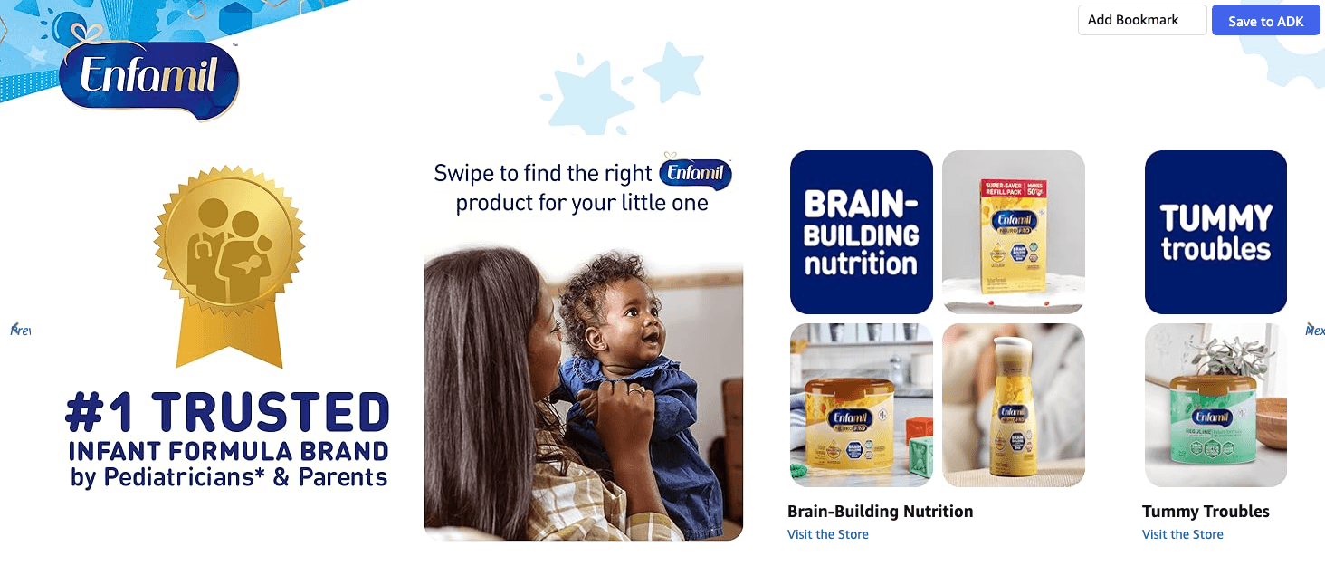 Amazon.com: Enfamil Optimum Baby Formula: Brand Stories