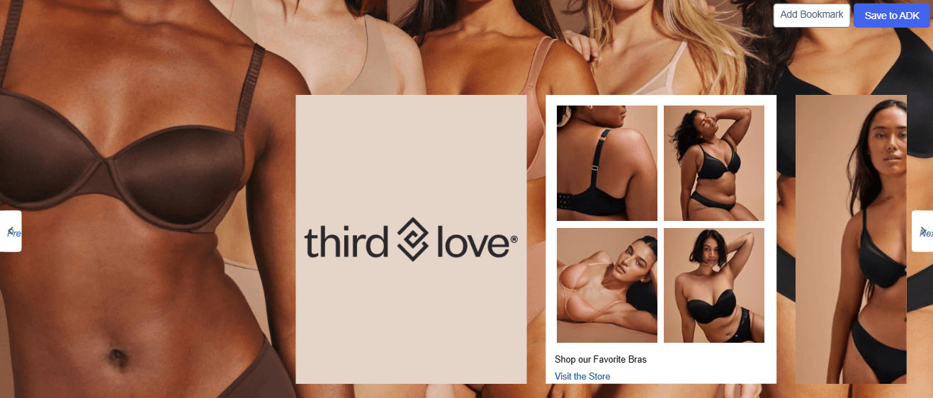 Brand Stories for ThirdLove Classic T Shirt Bra