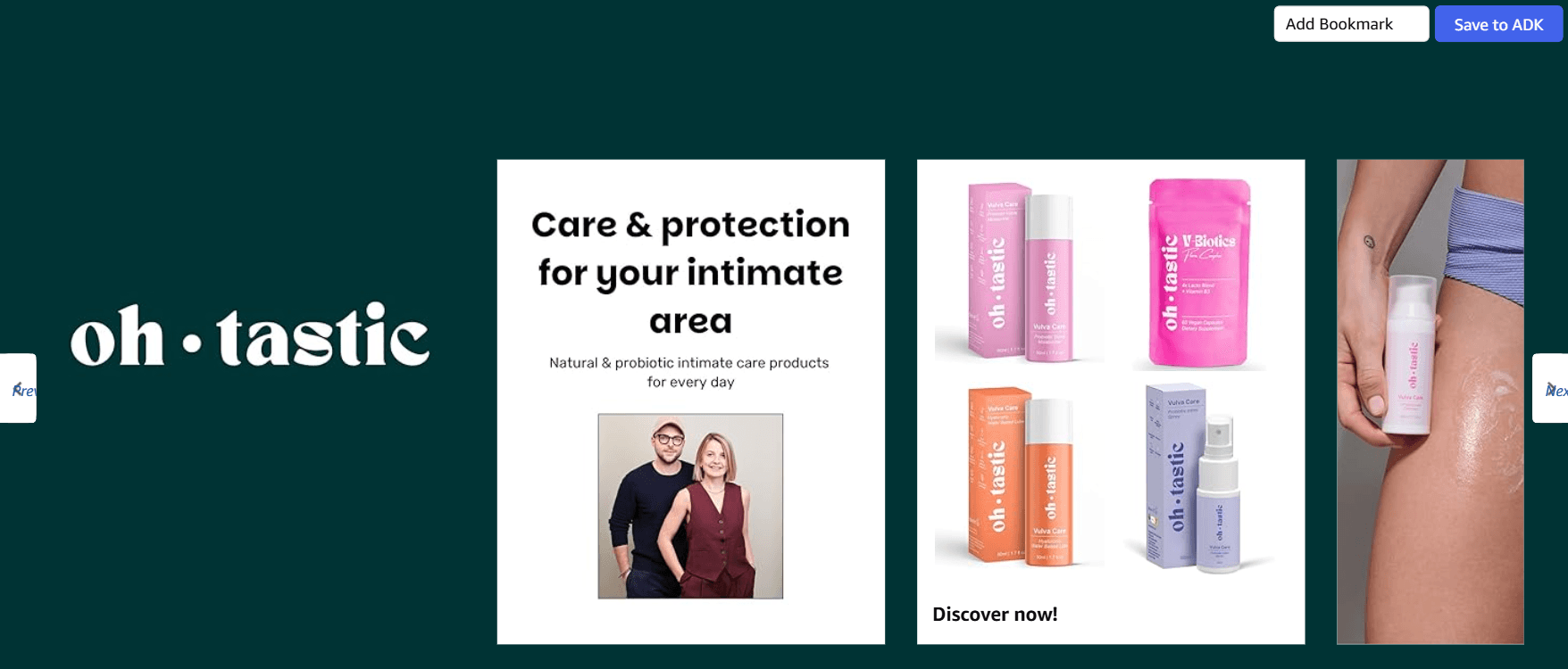 Natural Sensitive Lubricant with Hyaluronic Acid for Women: Brand Stories