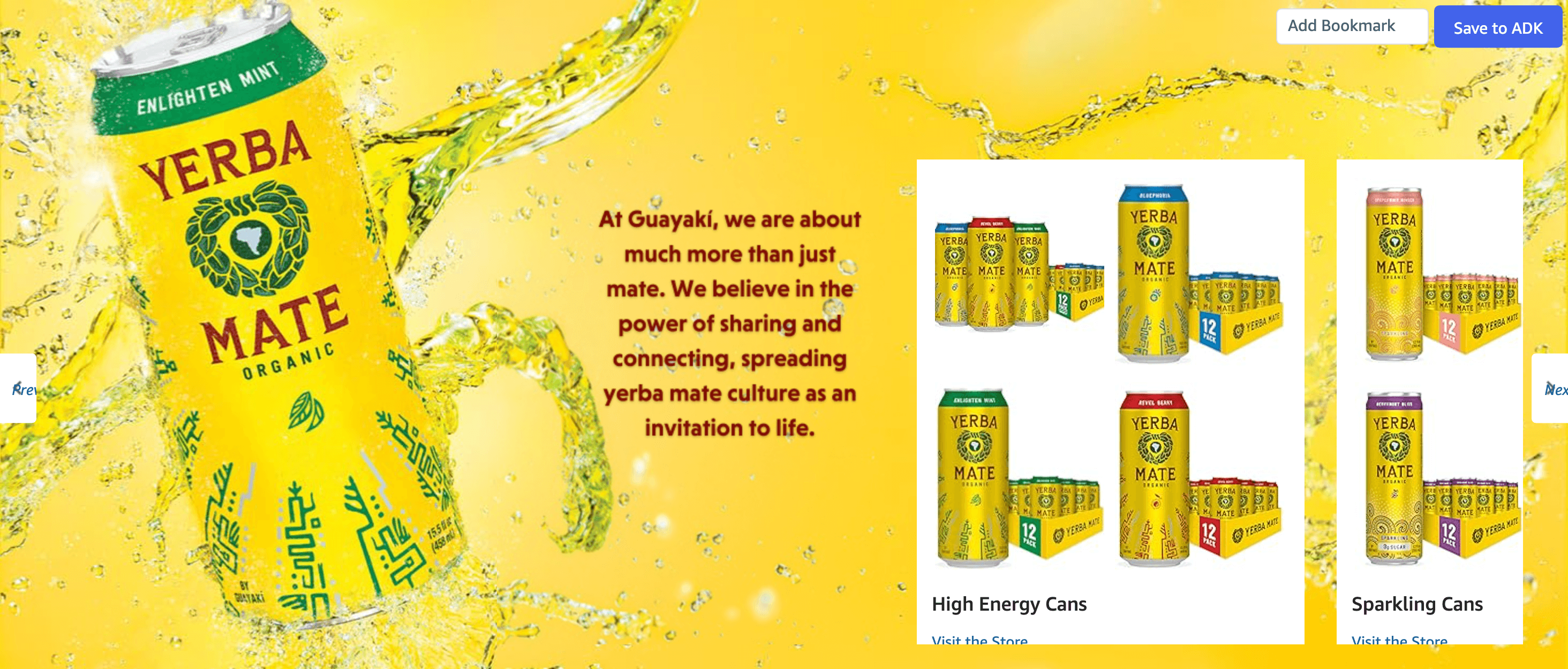 Amazon.com : Guayakí Yerba Mate: Brand Stories