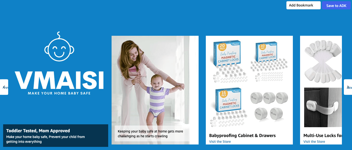 Amazon.com: 20 Pack Magnetic Cabinet Locks Baby Proofing: Brand Stories