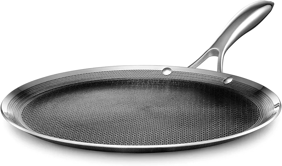 HexClad Hybrid Nonstick 12-Inch Griddle Pan: Hero Images