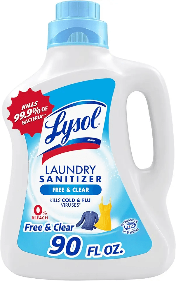 Lysol Laundry Sanitizer Additive: Hero Images
