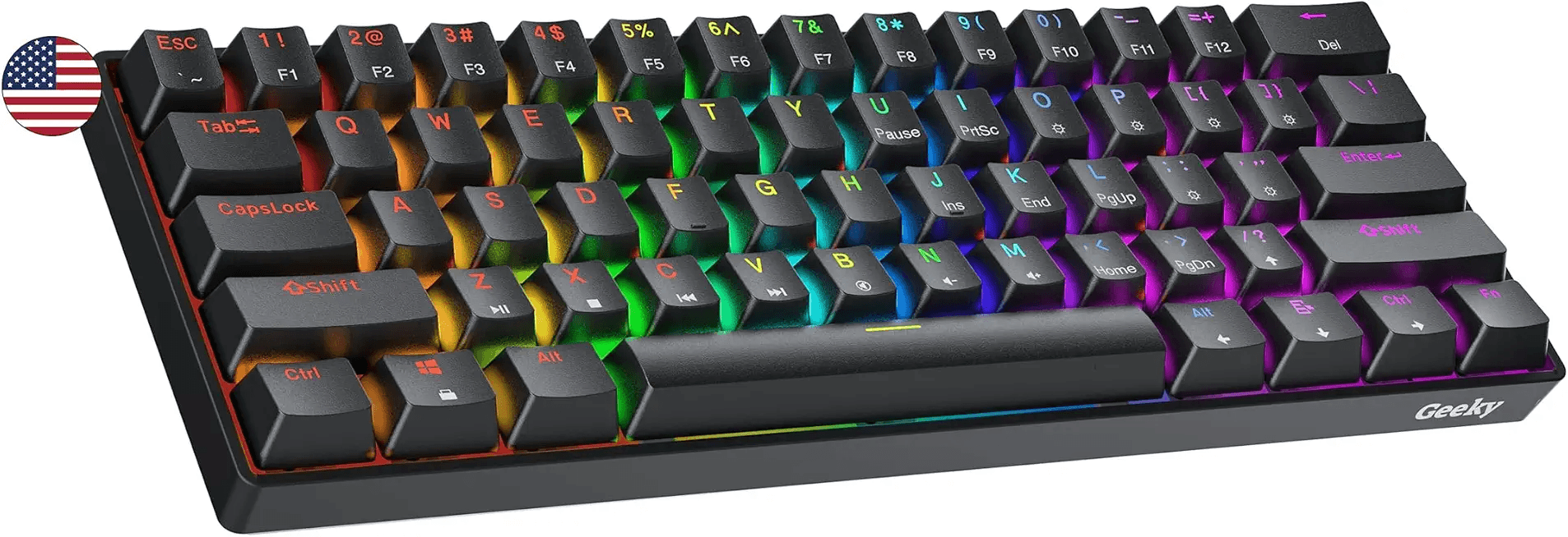 Geeky GK61 60%: Hero Images