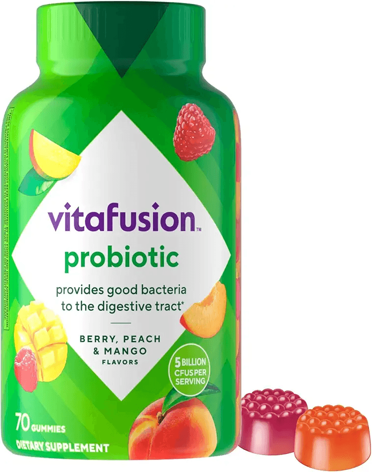 Vitafusion Probiotic Gummy Supplements: Hero Images