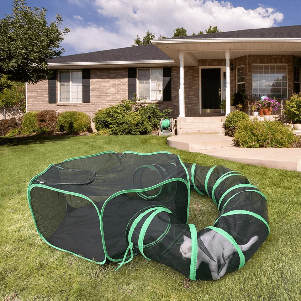 Pawtenda Outdoor Cat Enclosure: Hero Images