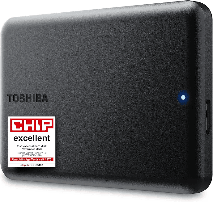 Toshiba Canvio Partner 1TB Portable 2.5’’ External Hard Drive: Hero Images