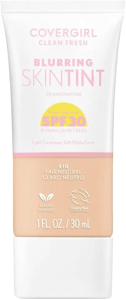 COVERGIRL Clean Fresh Blurring Skin Tint with SPF 30: Hero Images