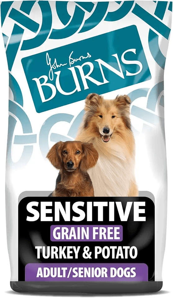 Burns Pet Nutrition Complete Dry Hypoallergenic Dog Food For Sensitive Dogs Turkey and…: Hero Images