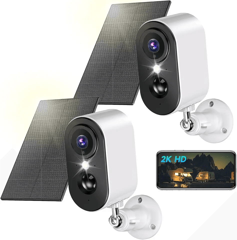 kebruma 2K Solar Wireless Security Camera: Hero Images