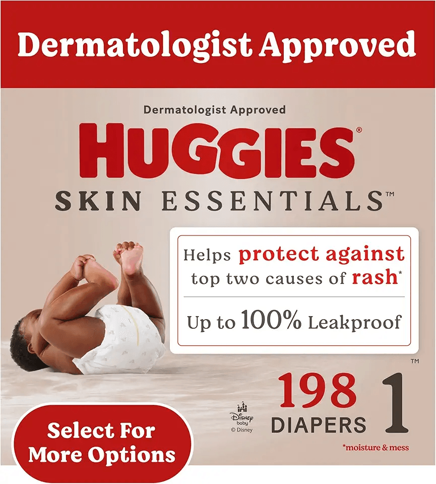 Huggies Size 1 Diapers: Hero Images