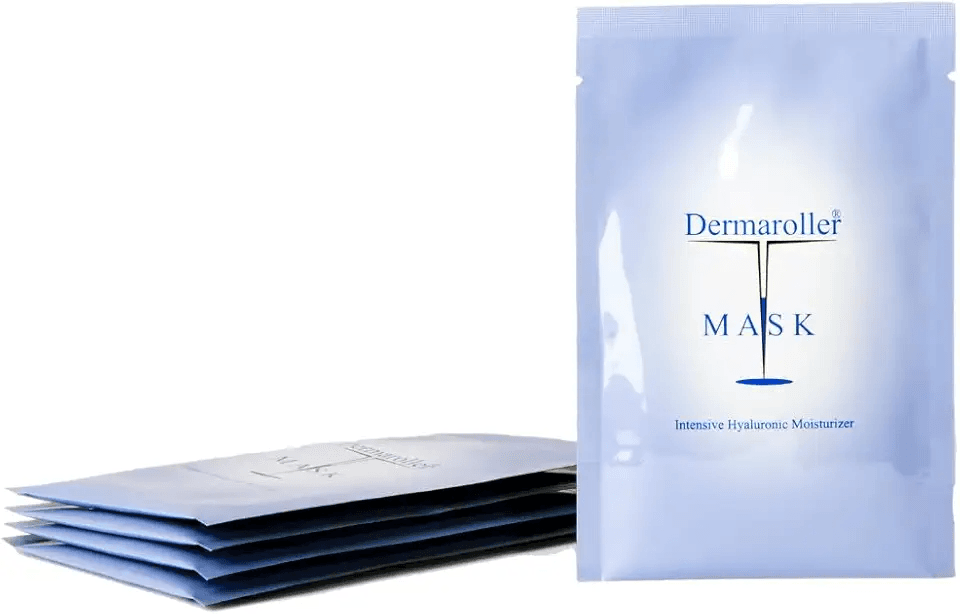 Dermaroller Hyaluronic Acid Face Mask Against Dry Skin: Hero Images