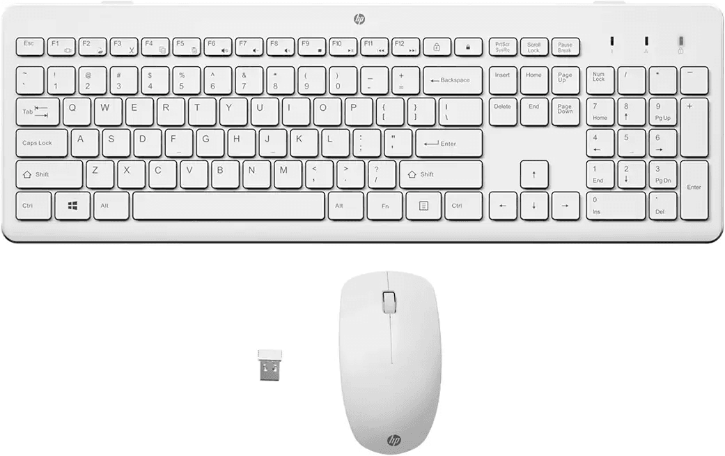 HP 230 Wireless Mouse and Keyboard Combo: Hero Images