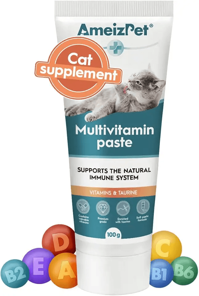 AmeizPet Cat Vitamins Paste: Hero Images