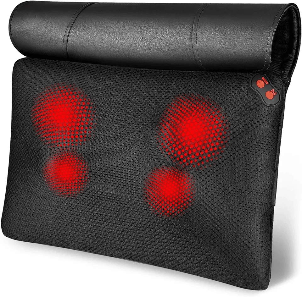 Back Massager Neck Massage Pillow with Heat: Hero Images