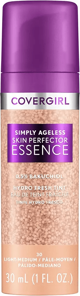 Covergirl Simply Ageless Skin Perfector Essence Foundation: Hero Images