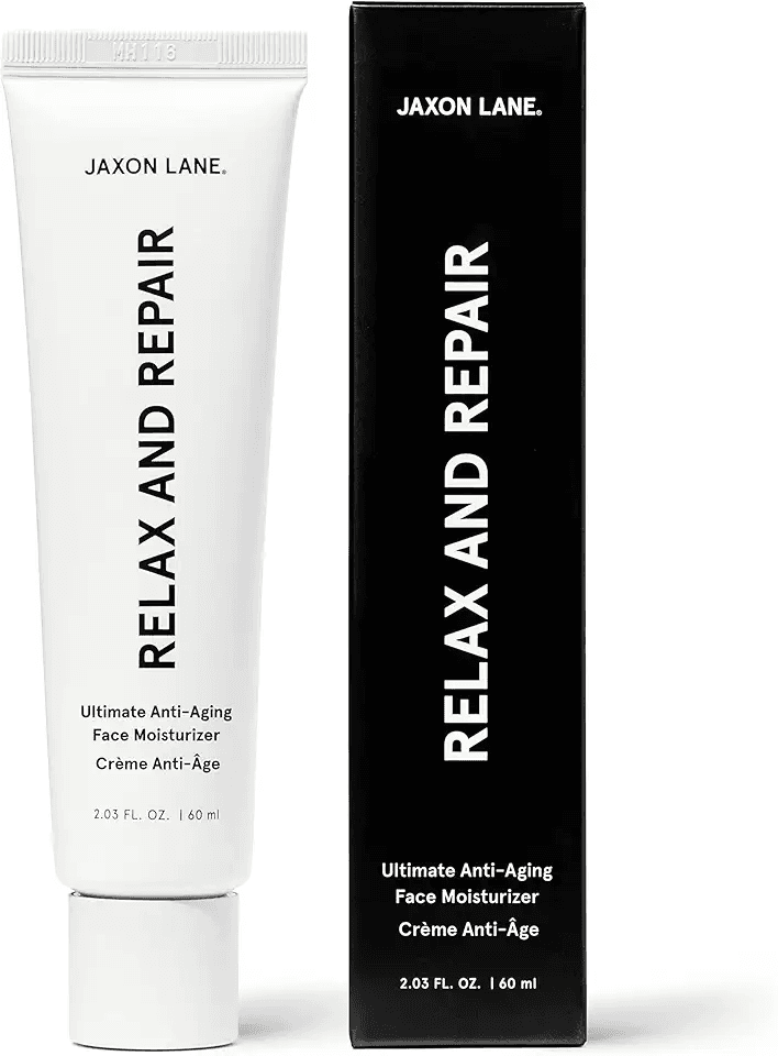 RELAX AND REPAIR Anti Aging Face Moisturizer for Men: Hero Images