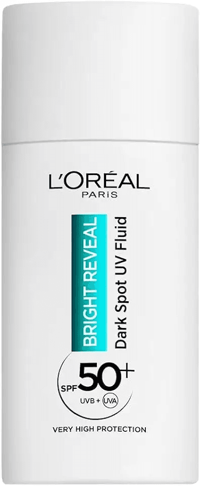 L’Oréal Paris Bright Reveal UV Fluid SPF 50+ for Face: Hero Images