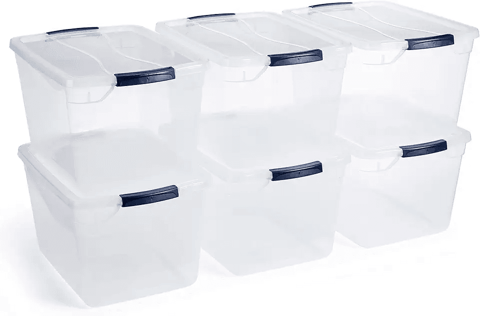 Rubbermaid Cleverstore Clear 32 Qt: Hero Images