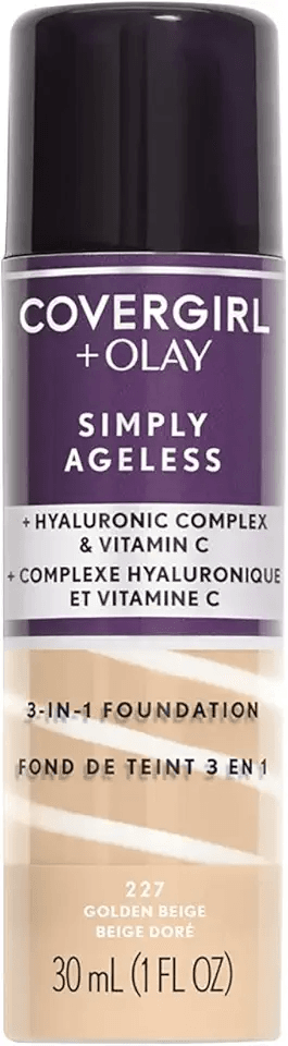 COVERGIRL & Olay Simply Ageless 3-in-1 Liquid Foundation: Hero Images
