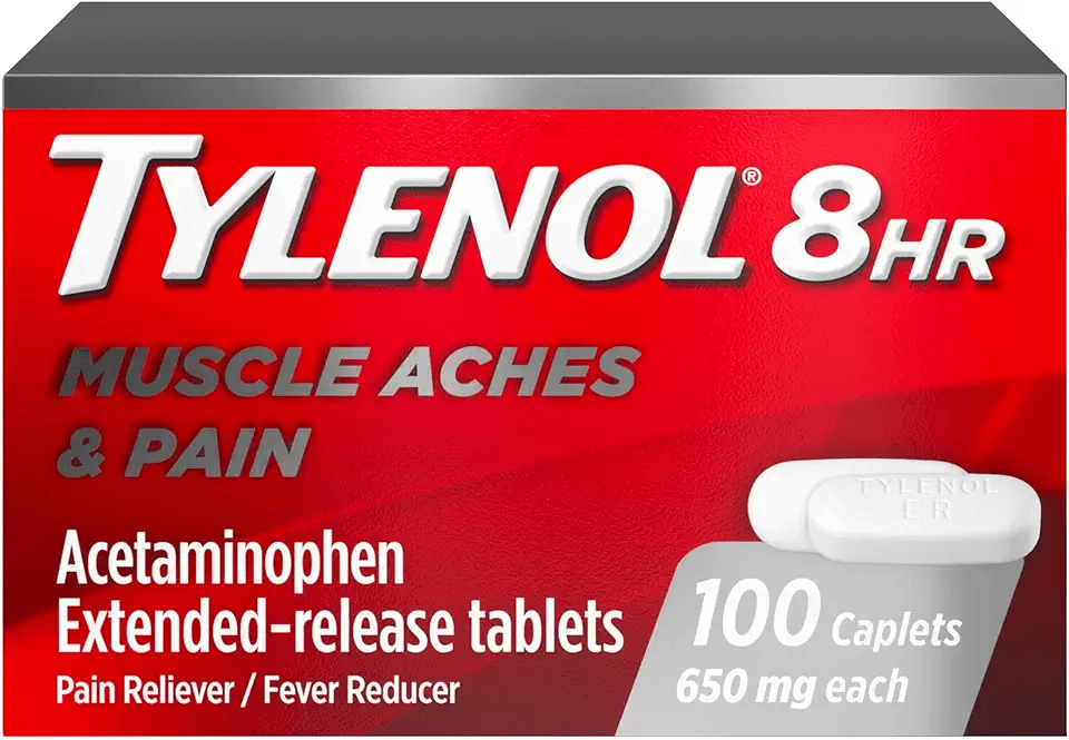 Tylenol 8 Hour Muscle Aches & Pain: Hero Images