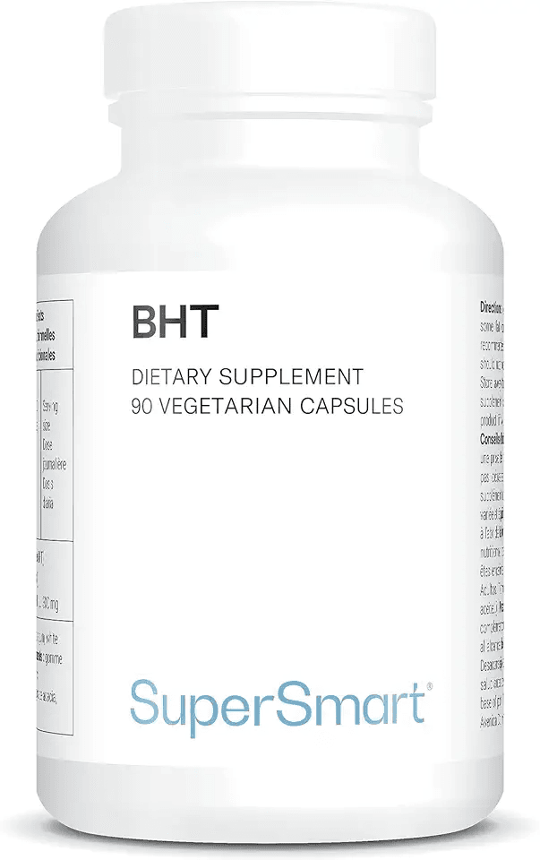 SUPERSMART BHT 300 Mg Anti Aging & Antioxidant Supplement: Hero Images