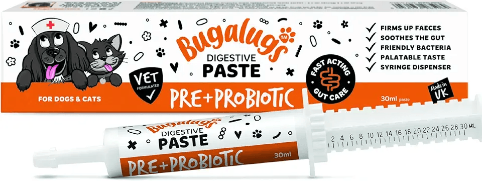 BUGALUGS Dog Probiotic Digestive Paste for Dog & Cat: Hero Images