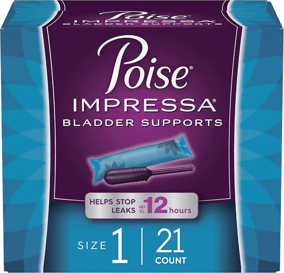 Poise Impressa Incontinence Bladder Support for Women: Hero Images