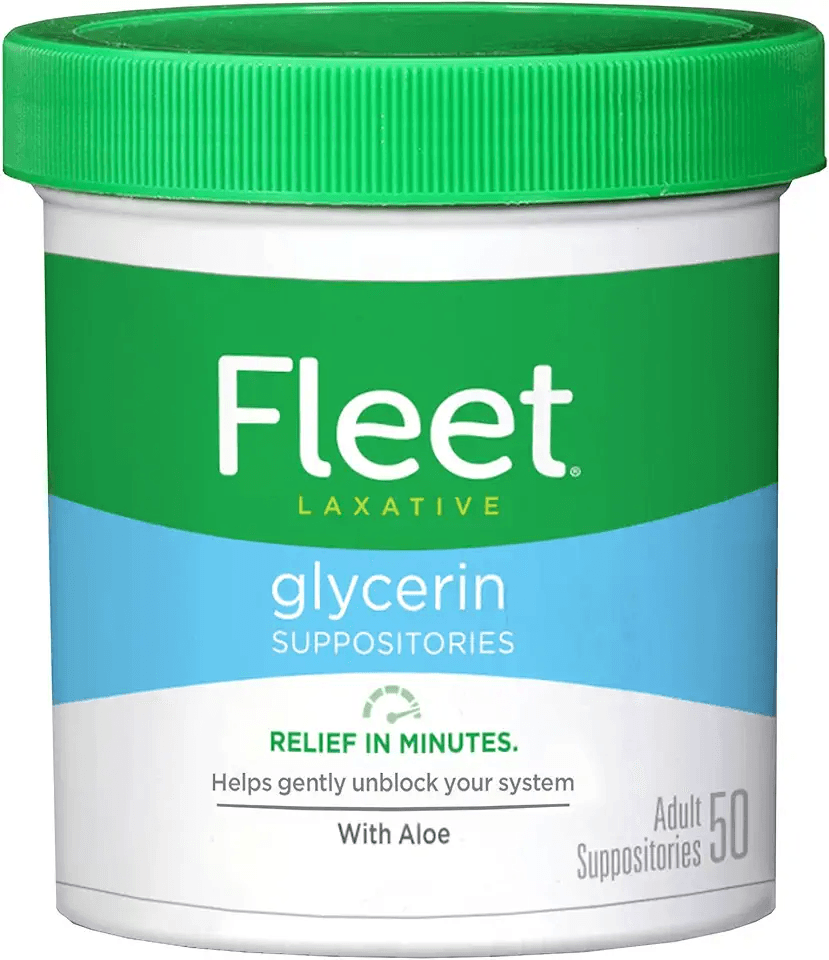 Fleet Laxative Glycerin Suppositories for Adult Constipation: Hero Images