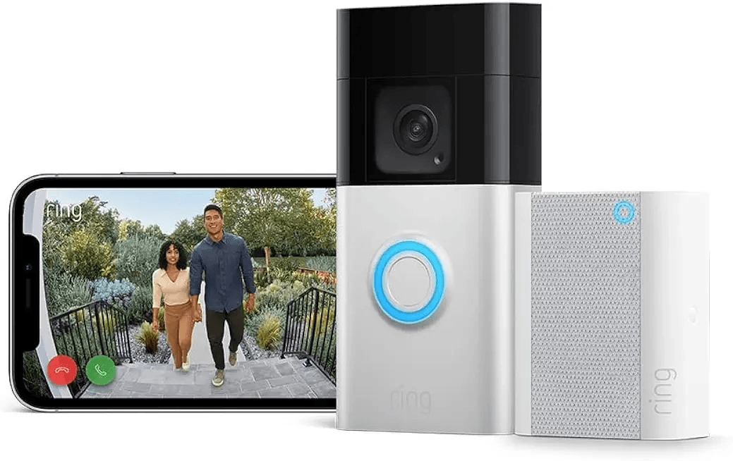 Ring Battery Video Doorbell Plus (Newest fen) + Chime: Hero Images
