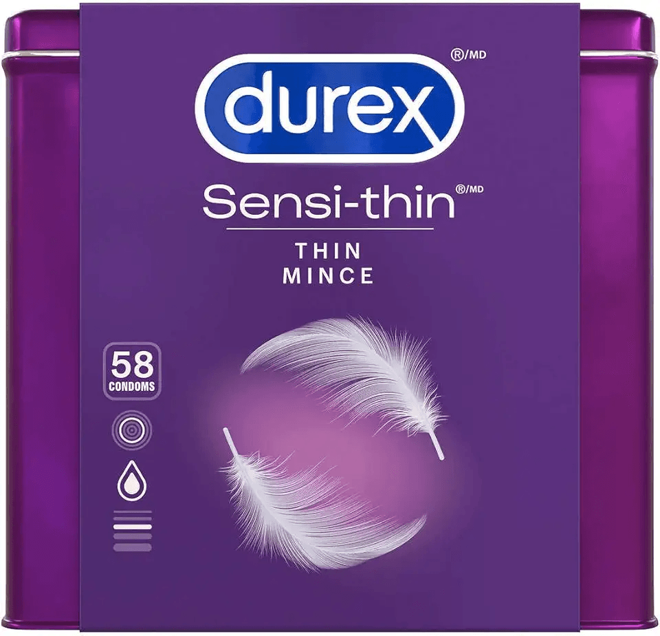 Durex Sensi-Thin Condoms Box: Hero Images