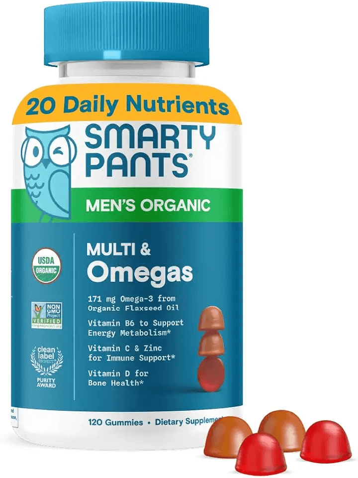 SmartyPants Multivitamin for Men: Hero Images