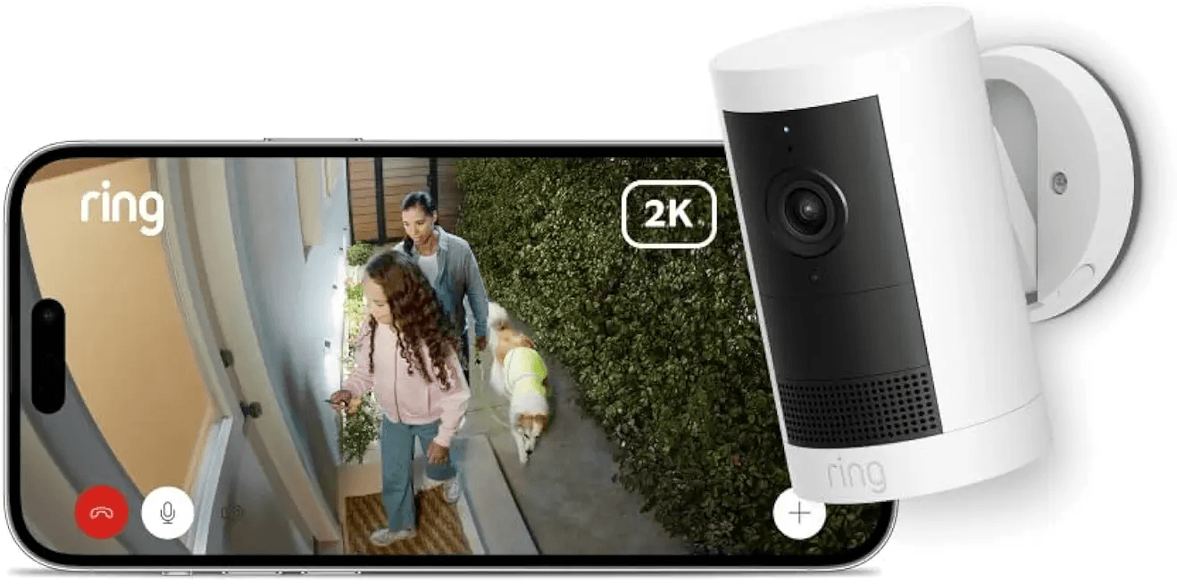 New Ring Outdoor Camera Plus (Battery): Hero Images