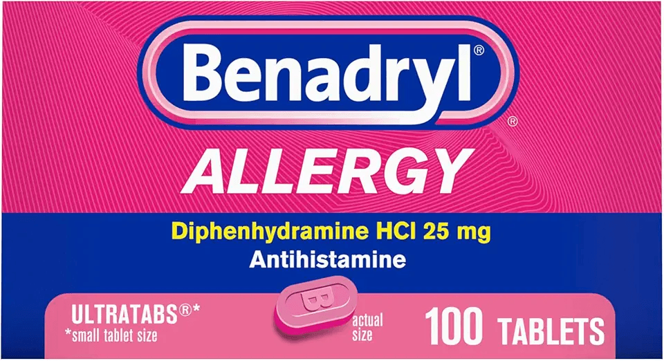 Benadryl Ultratabs Allergy Relief Medicine: Hero Images