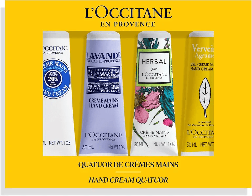 L'OCCITANE Hand Cream Quattro Gift Set: Hero Images