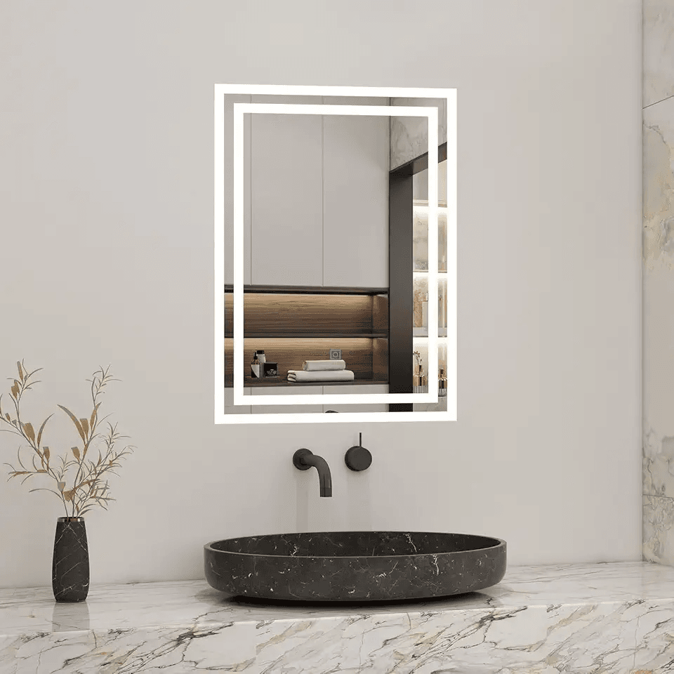 MYB Bathroom Mirror with LED Lights: Hero Images