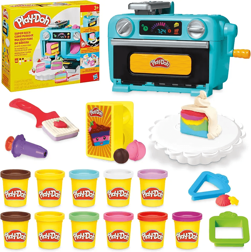 Play-Doh Super Slice Cake Playset: Hero Images