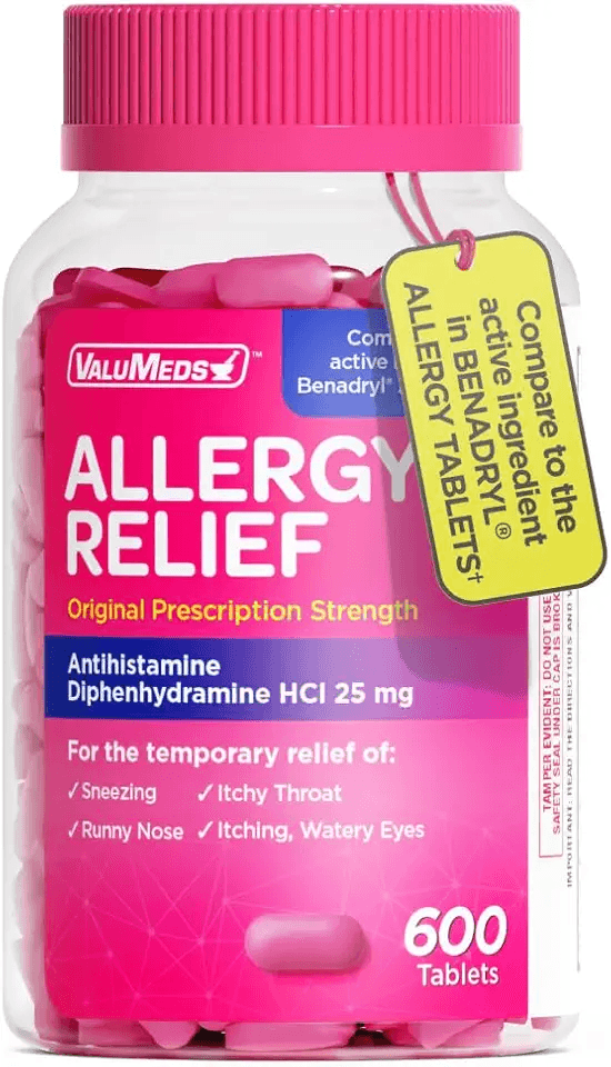 ValuMeds Allergy Medicine Antihistamine: Hero Images