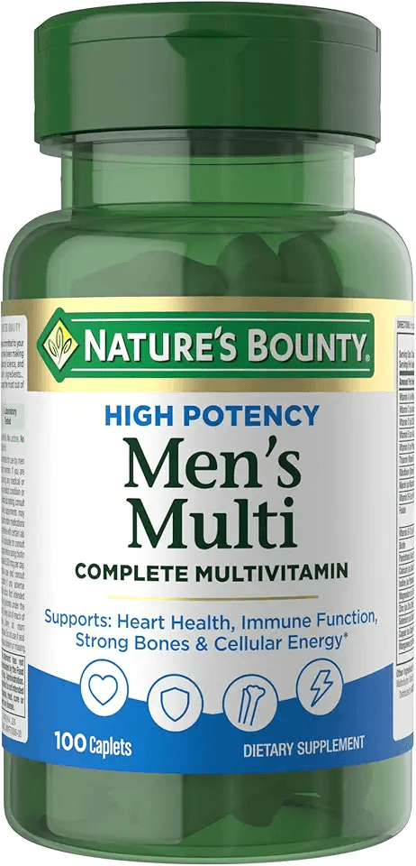 Nature's Bounty High Potency Men’s Complete Multivitamin: Hero Images