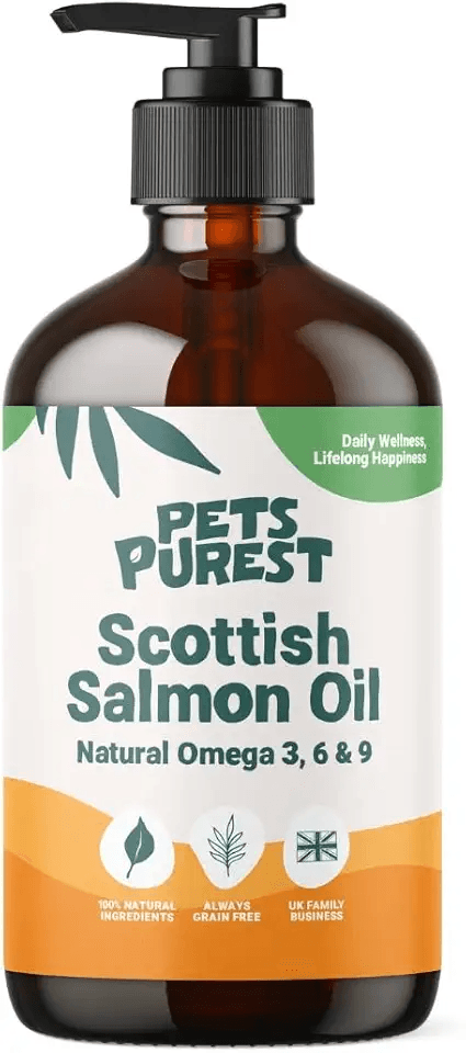 Pets Purest Scottish Salmon Oil For Dogs: Hero Images