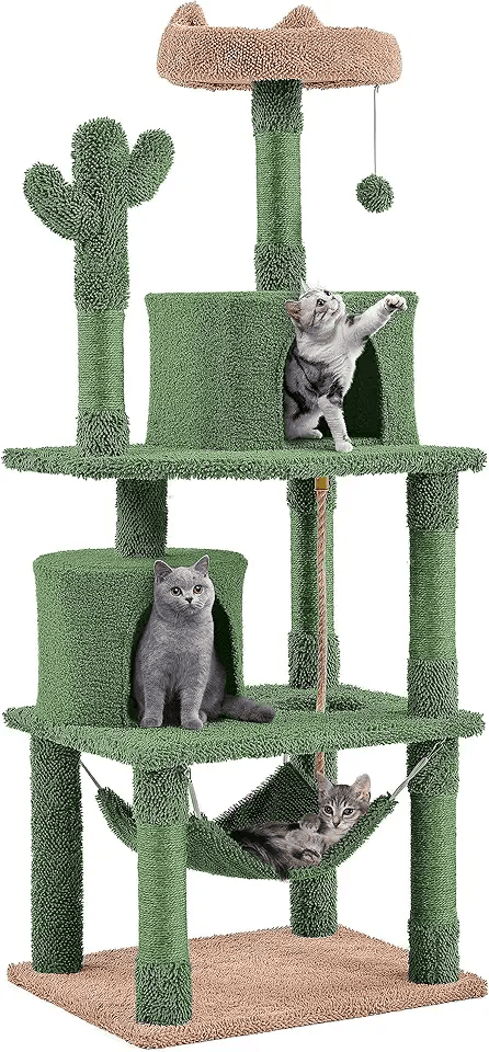 Yaheetech Cactus Cat Tree: Hero Images