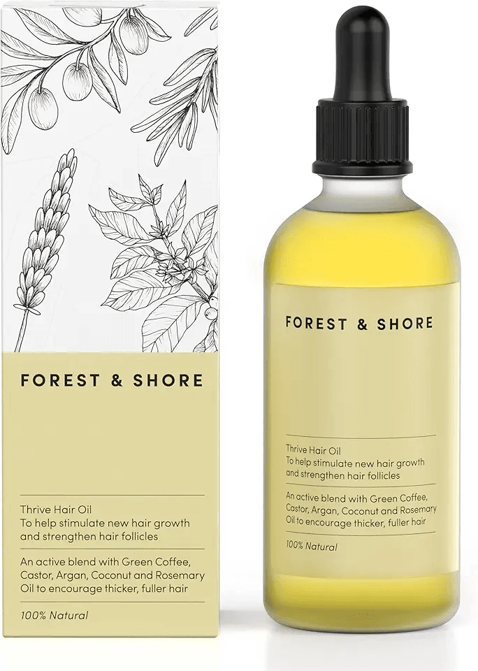 Hair Growth Oil 100% Natural Hair Oil with Caffeine: Hero Images
