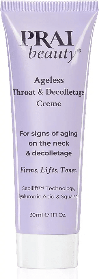 PRAI Ageless Throat & Decolletage Creme 30ml: Hero Images