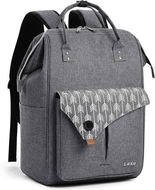 Lekesky Laptop Rucksack Bag 15.6 Inch Computer Backpack School Bag for Travel Business…: Hero Images
