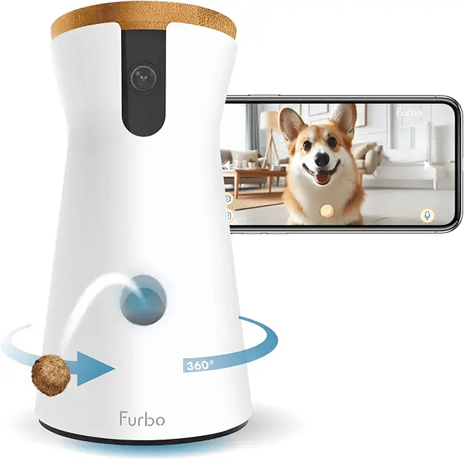 Furbo 360° Dog Camera [BASIC CAMERA]: Pet Monitor w/App: Hero Images