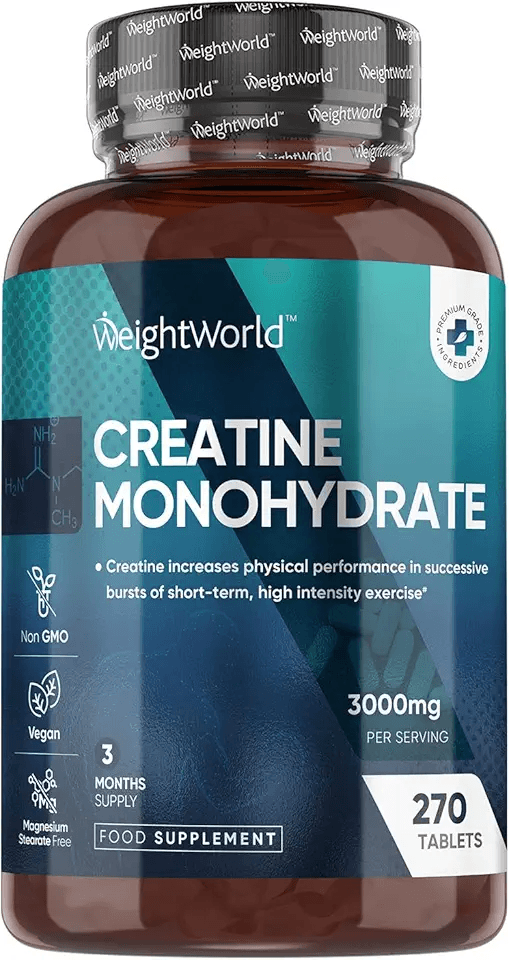 Creatine Monohydrate Tablets 3000mg: Hero Images